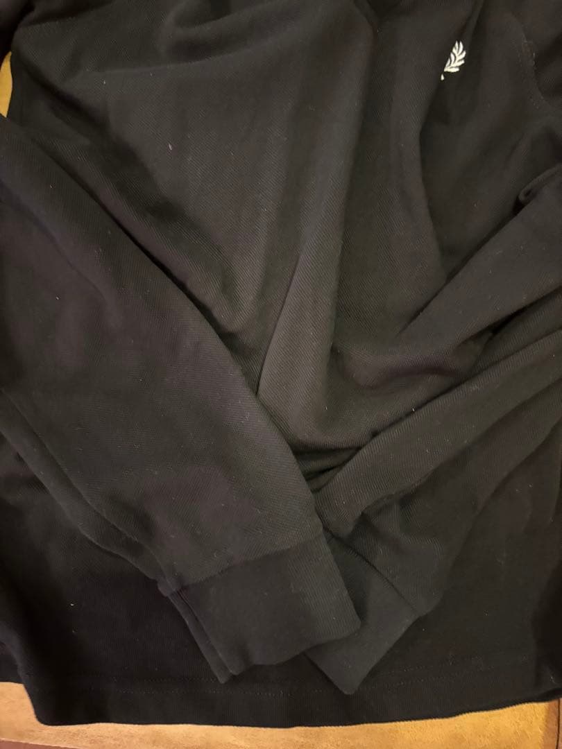 フレッドペリー 長袖ポロシャツ 黒