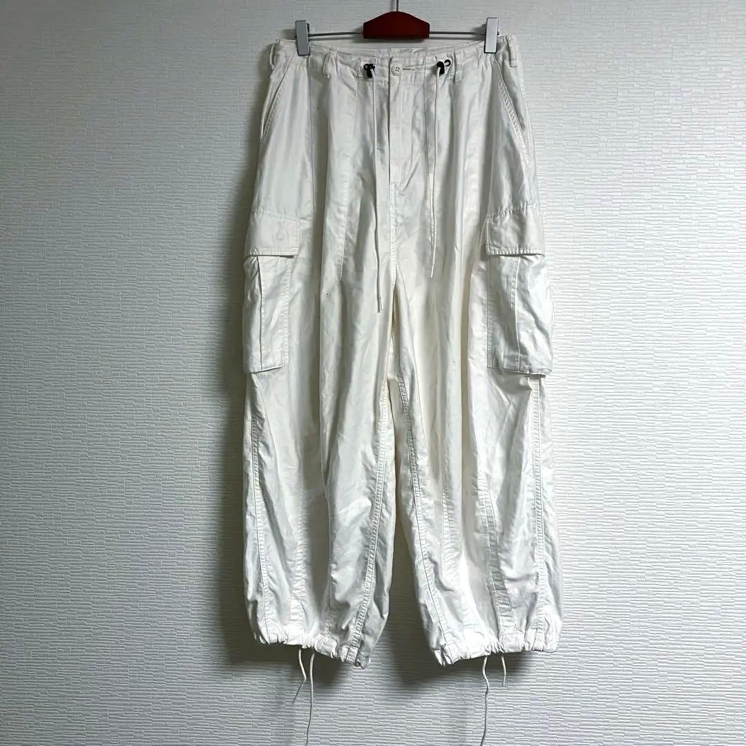 Needlesニードルス　H.D. Pant ヒザデルパンツオフホワイトS 1