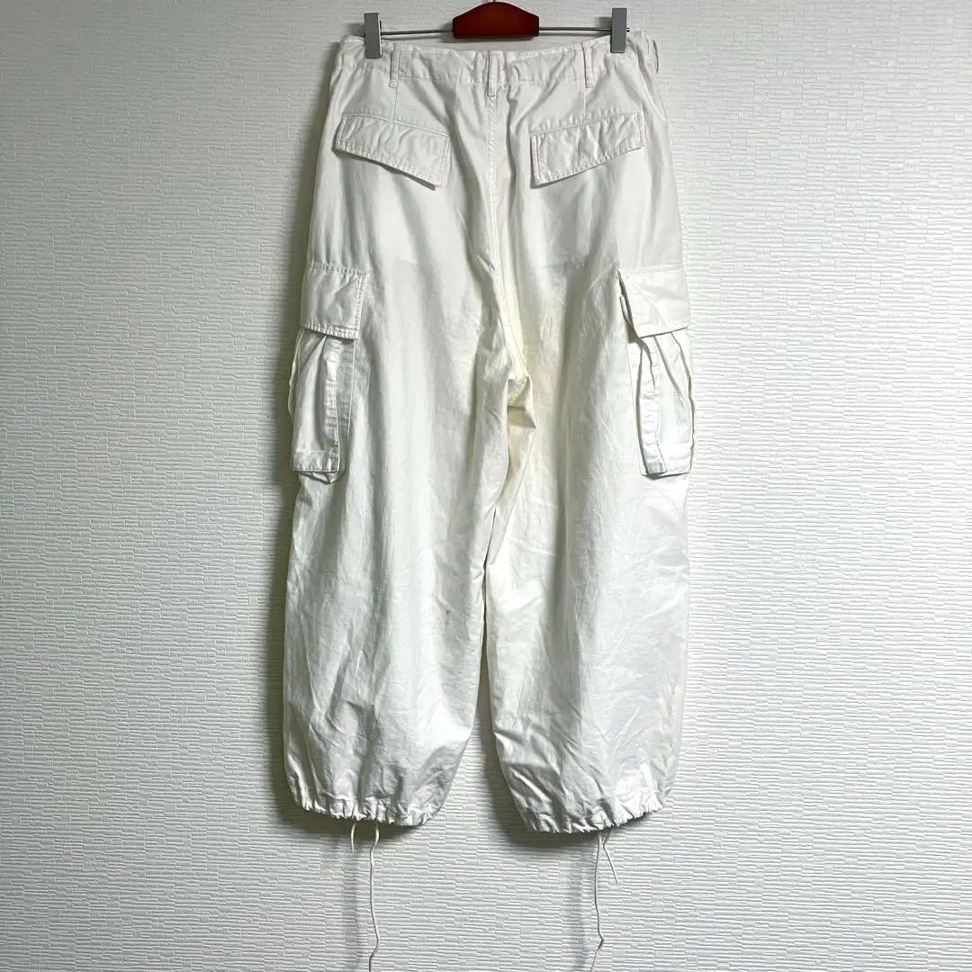 Needlesニードルス　H.D. Pant ヒザデルパンツオフホワイトS 1