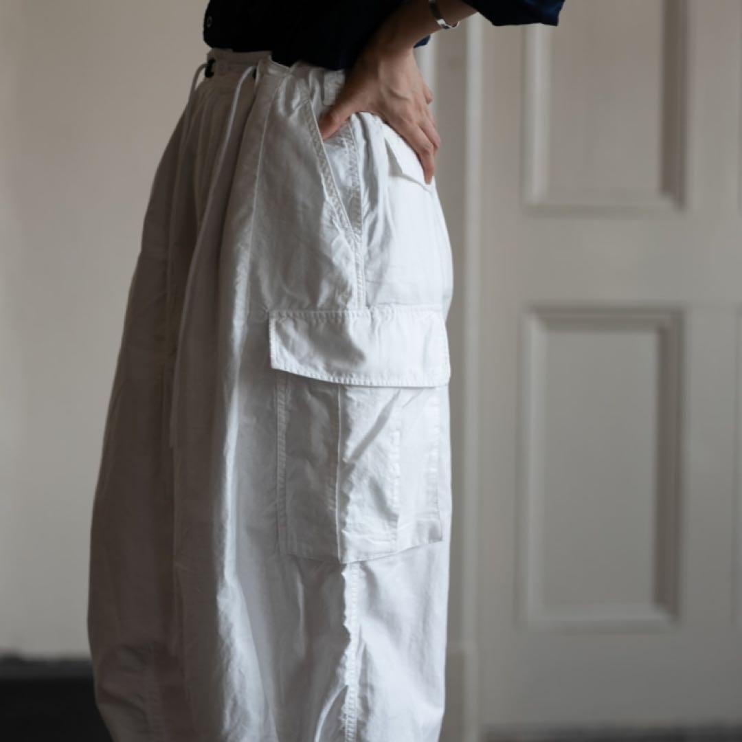 Needlesニードルス　H.D. Pant ヒザデルパンツオフホワイトS 1