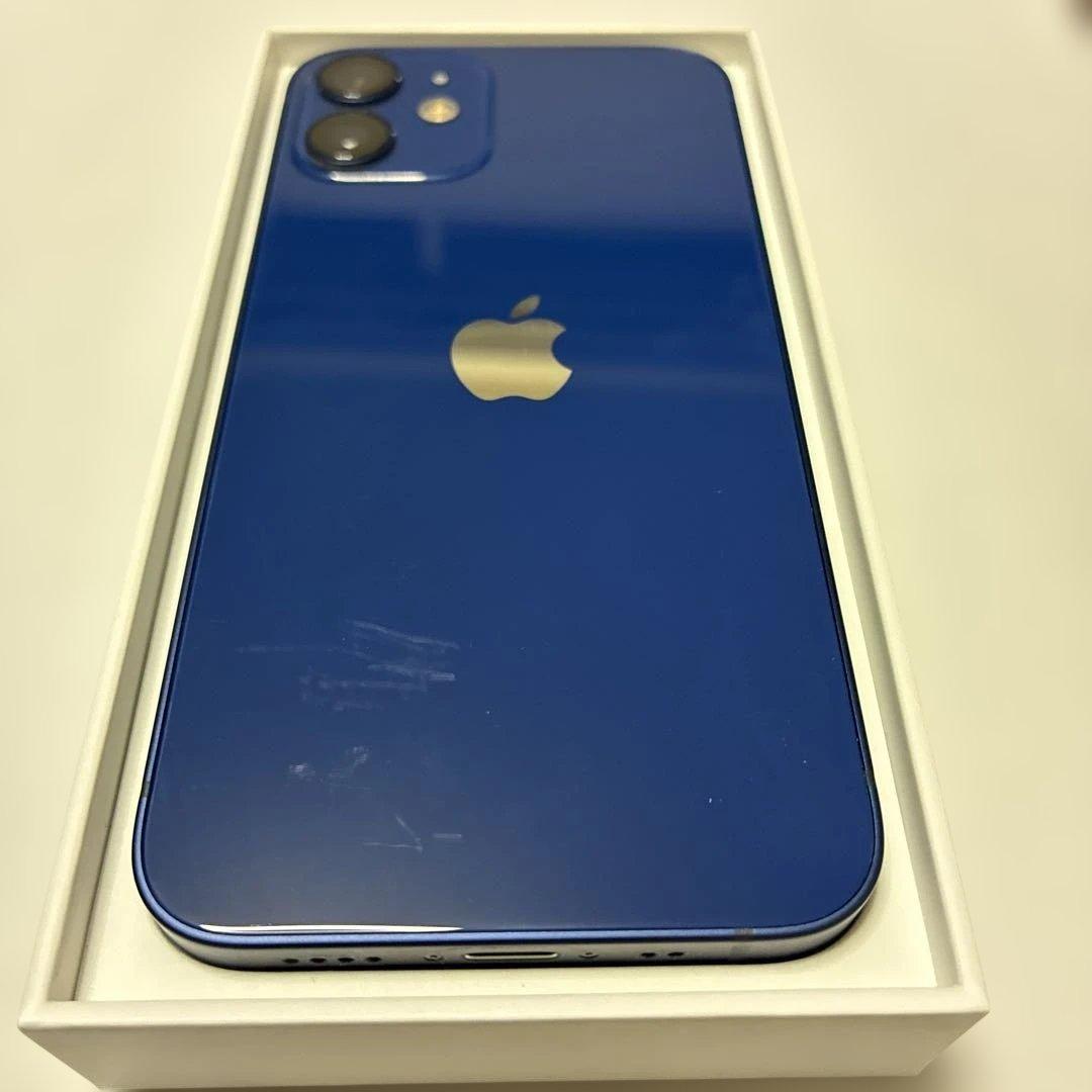 Apple iPhone 12mini 青色 本体