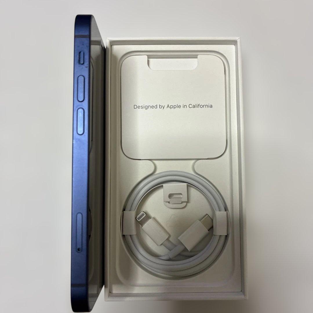Apple iPhone 12mini 青色 本体
