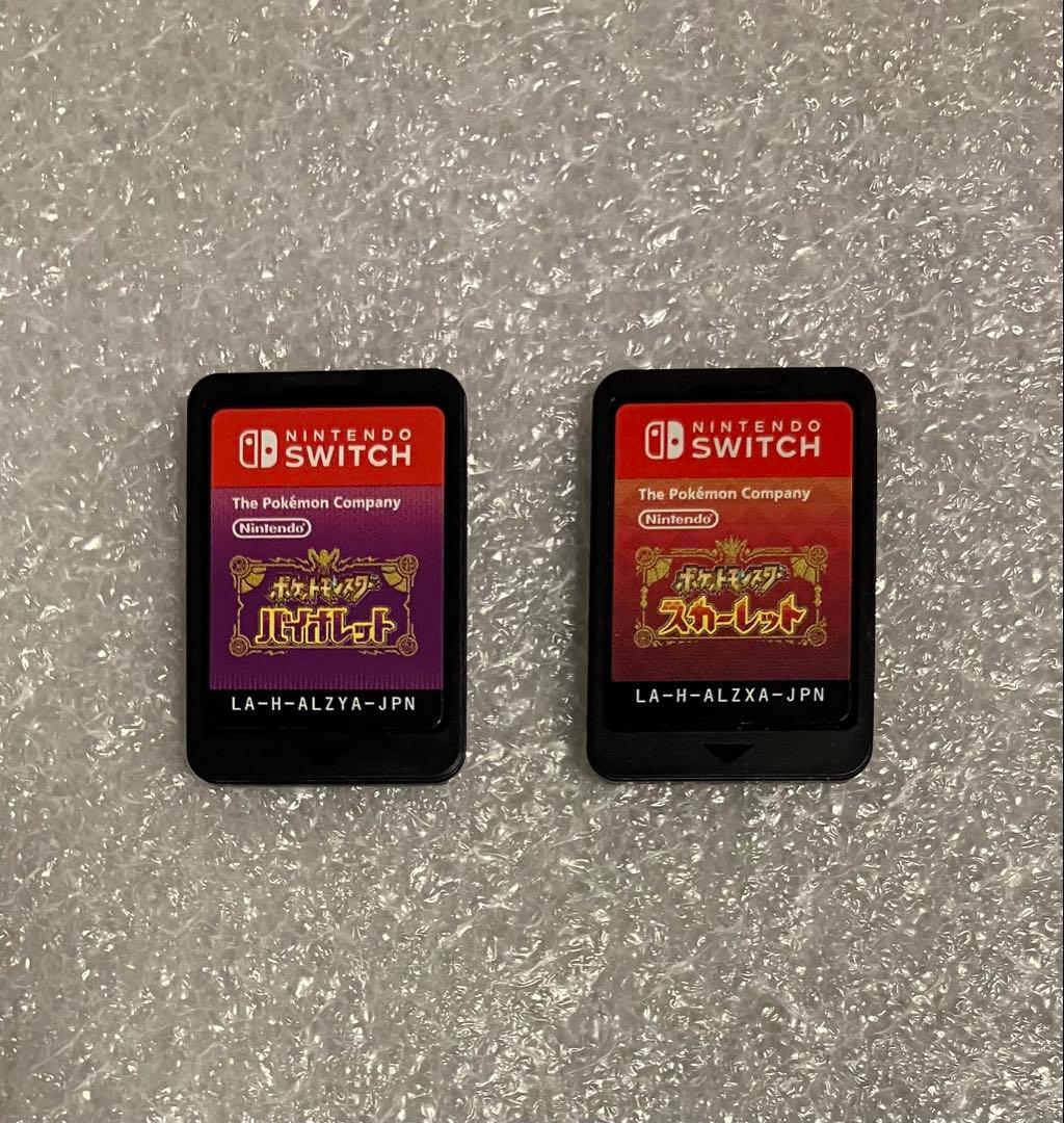 ポケットモンスター バイオレット　スカーレット　スイッチ　switch ソフト