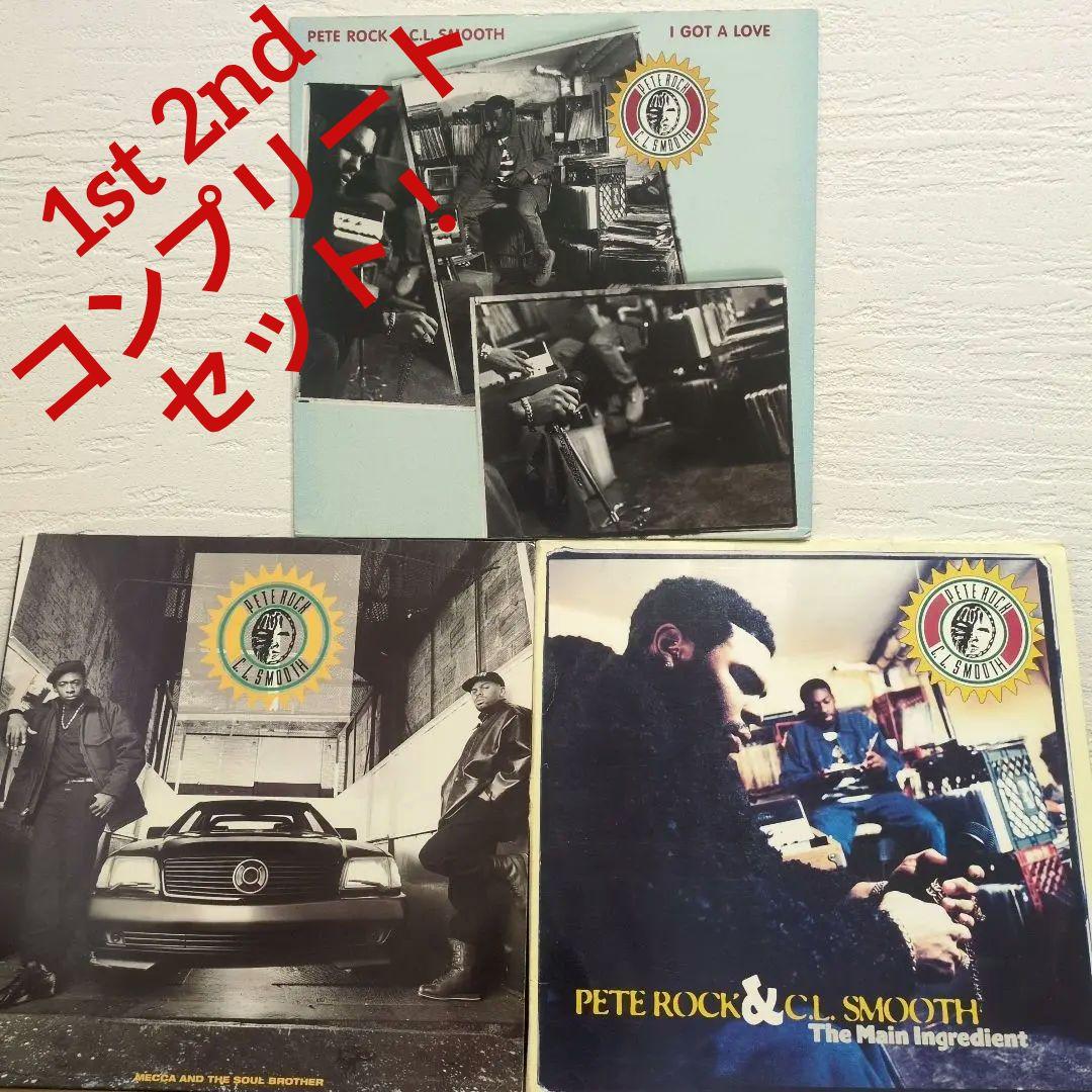 Pete Rock & C.L. Smooth レコード3枚セット
