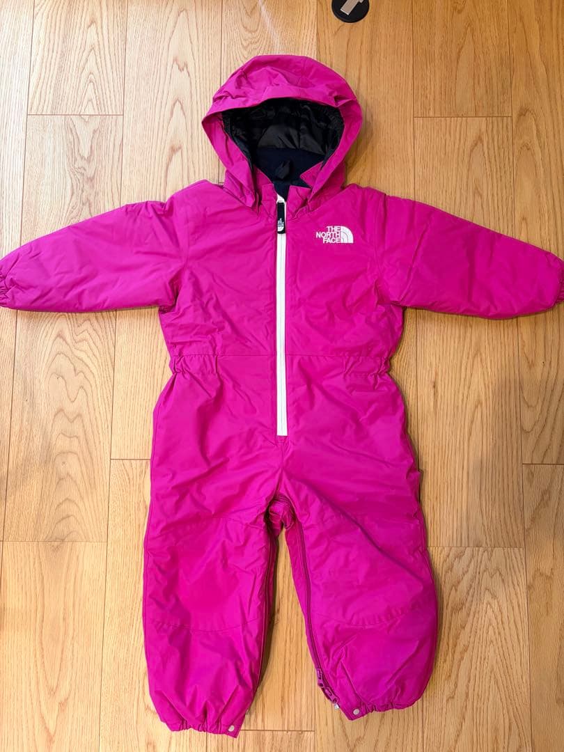 THE NORTH FACE 子ども用スキーウェア 90サイズ ピンク