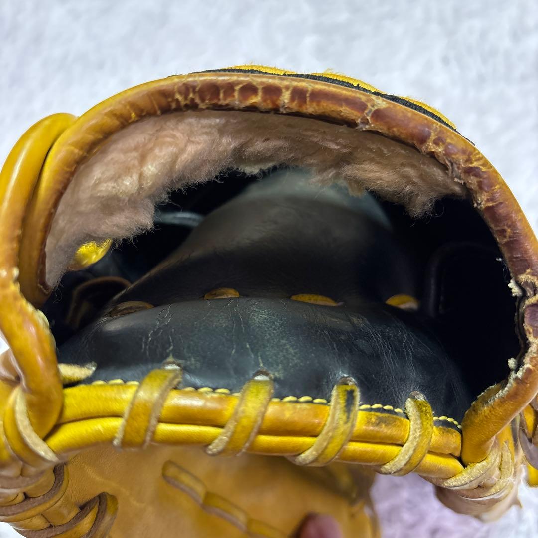 R*様 Mizuno Pro Order 硬式グローブ イエロー　ピッチャー用