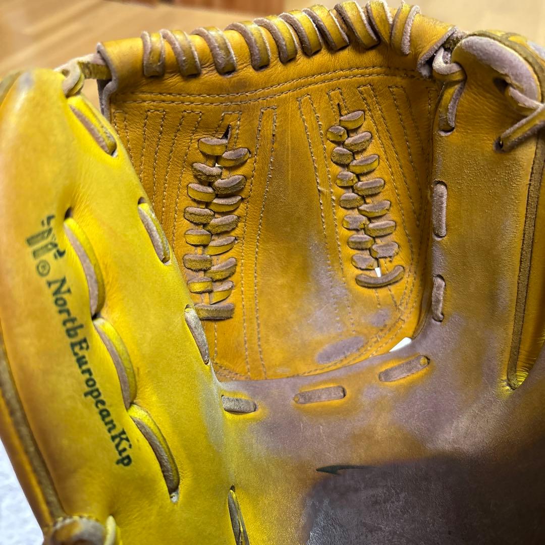 R*様 Mizuno Pro Order 硬式グローブ イエロー　ピッチャー用