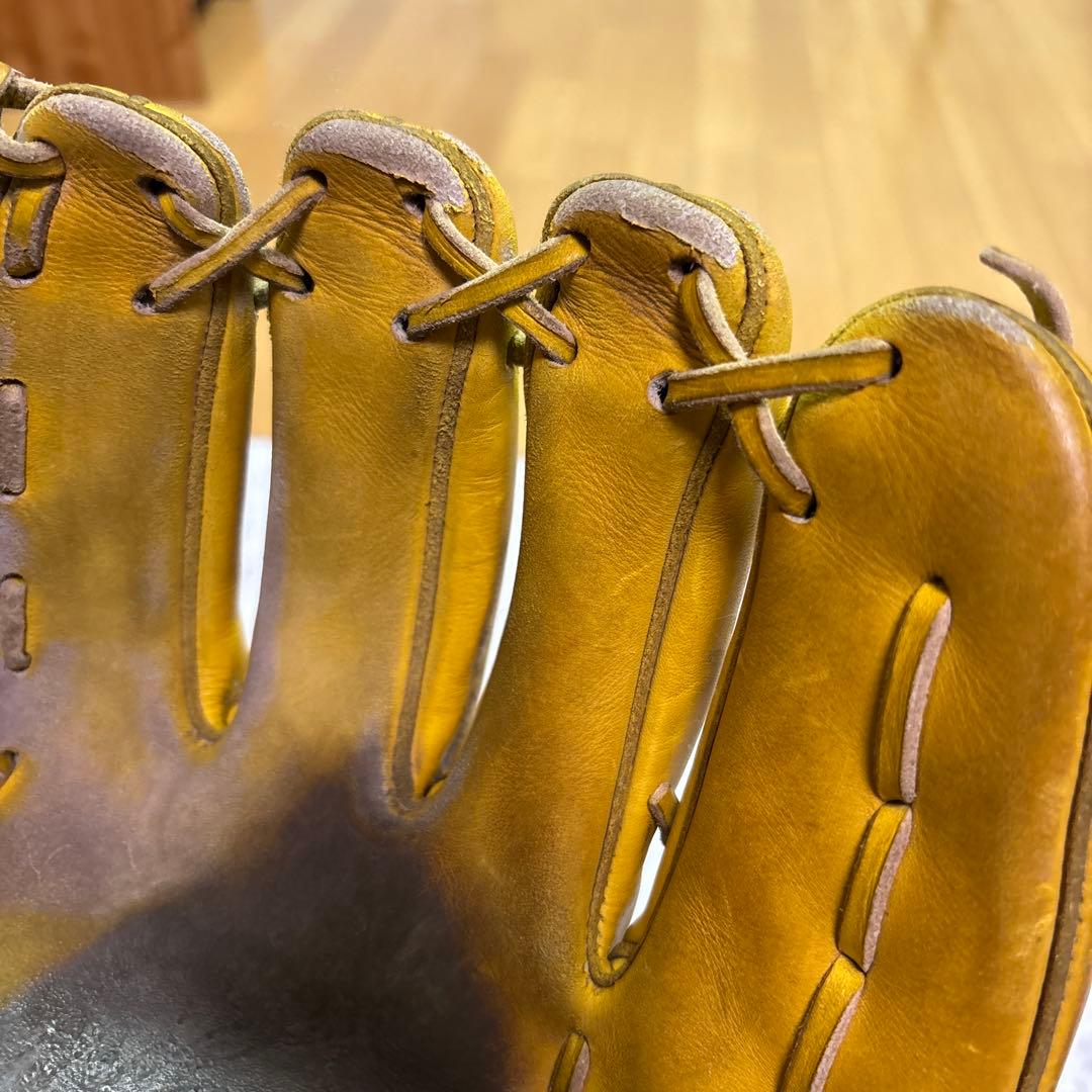 R*様 Mizuno Pro Order 硬式グローブ イエロー　ピッチャー用