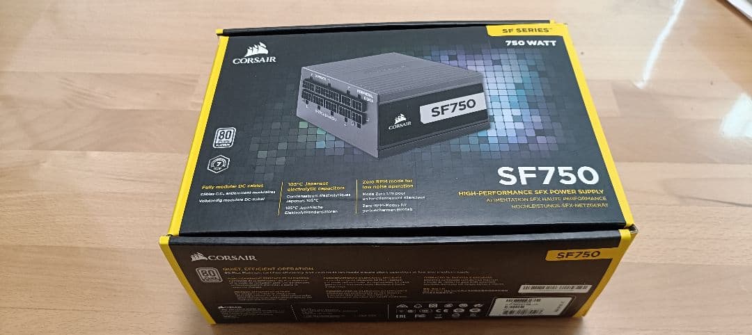 ミ*ノ様 Corsair SF750 SFX 電源ユニット 750w プラチナ認