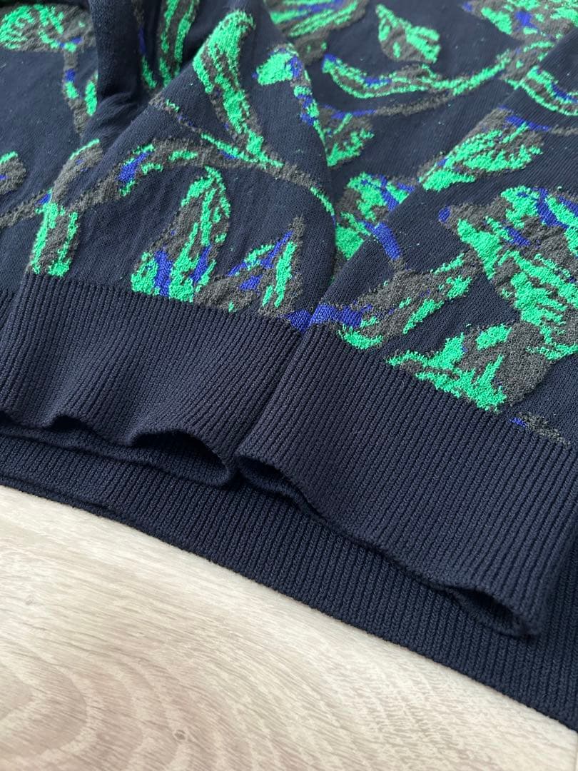 MAISON SPECIAL フラワージャガードニット 02