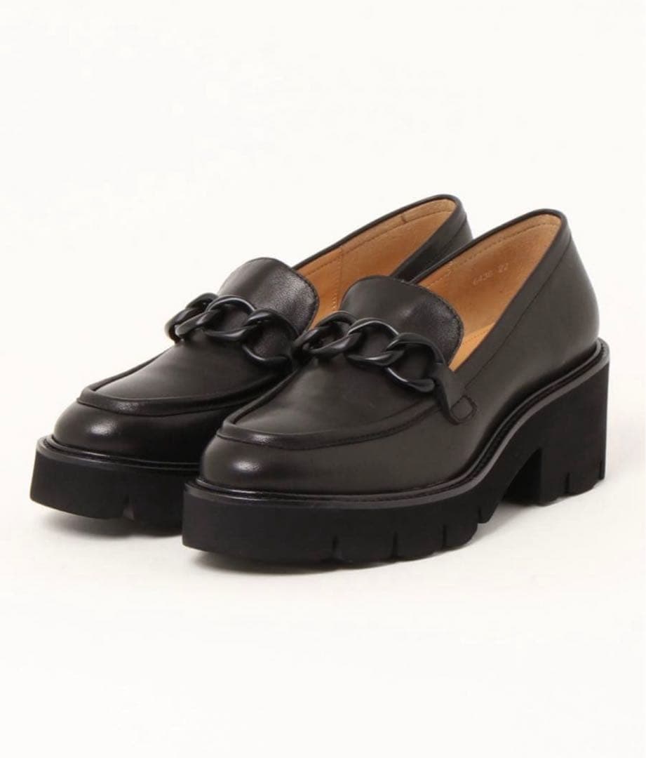 美品　MACKINTOSH PHILOSOPHY 黒 ローファー