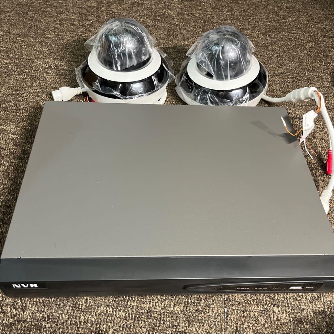 SDN-042T2 ネットワークビデオレコーダー　カメラ2台セット