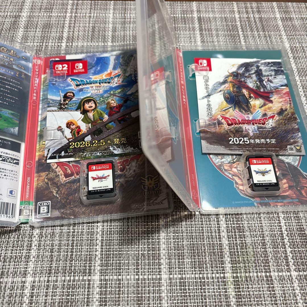 ドラクエ 1&2 ドラゴンクエスト 3 Switch パッケージ版　2本セット