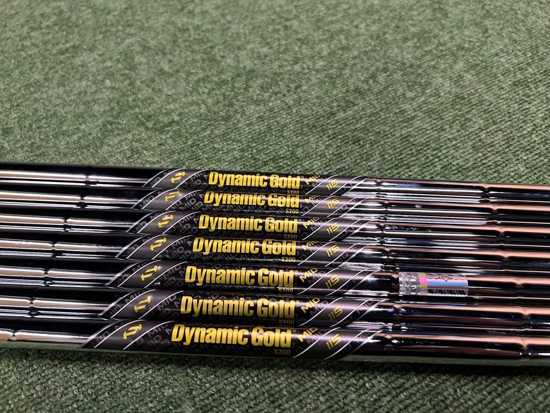 ダイナミックゴールドMID115 S200 7本セット