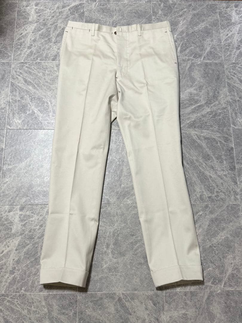 SARTORIA CICCIO Bespoke チッチオ コットン パンツ 白