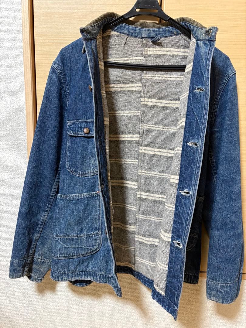 2*R様 【オリジナル】ヘラクレス カバーオール 40s ヴィンテージ 古着 デ