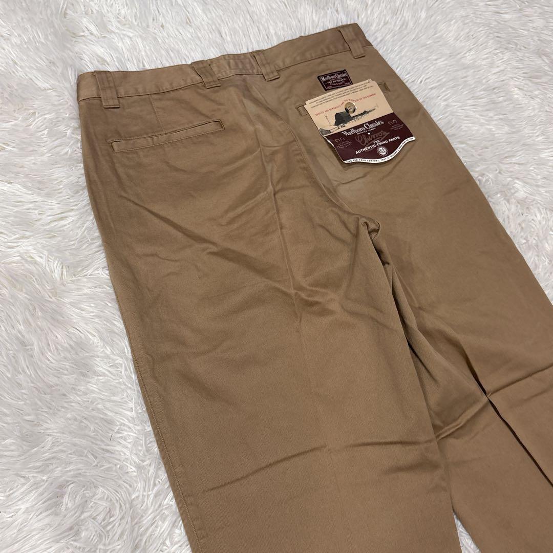 新品　Marlboro Classics チノパン　W34 L34 ブラウン