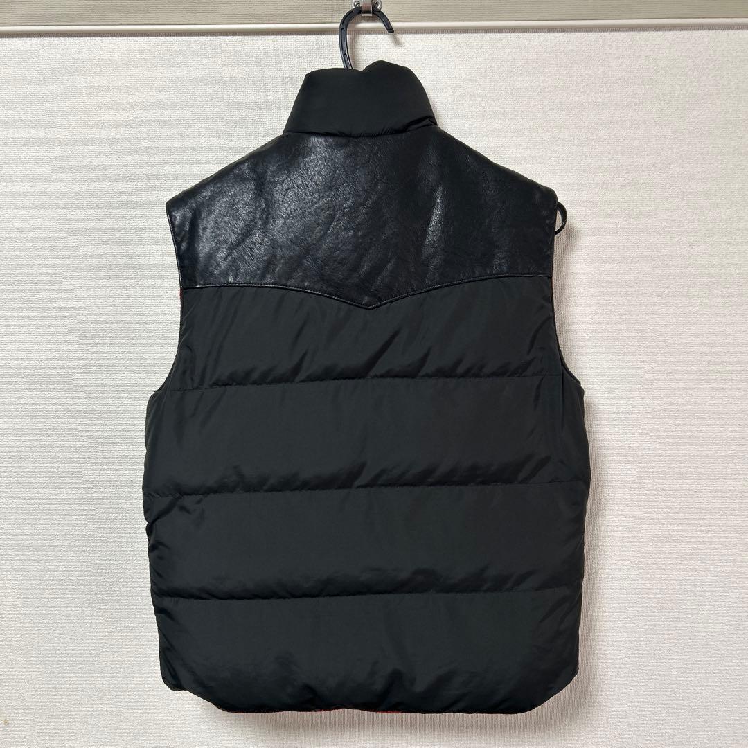 Polo Ralph Lauren ダウンベスト ブラック/レッドチェック