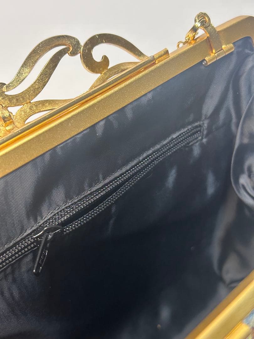 新品未使用品　プチポアン刺繍　パーティーバック　ダンス