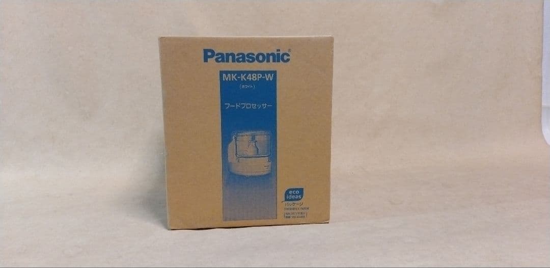 Panasonic MK-K48P-W フードプロセッサー ホワイト