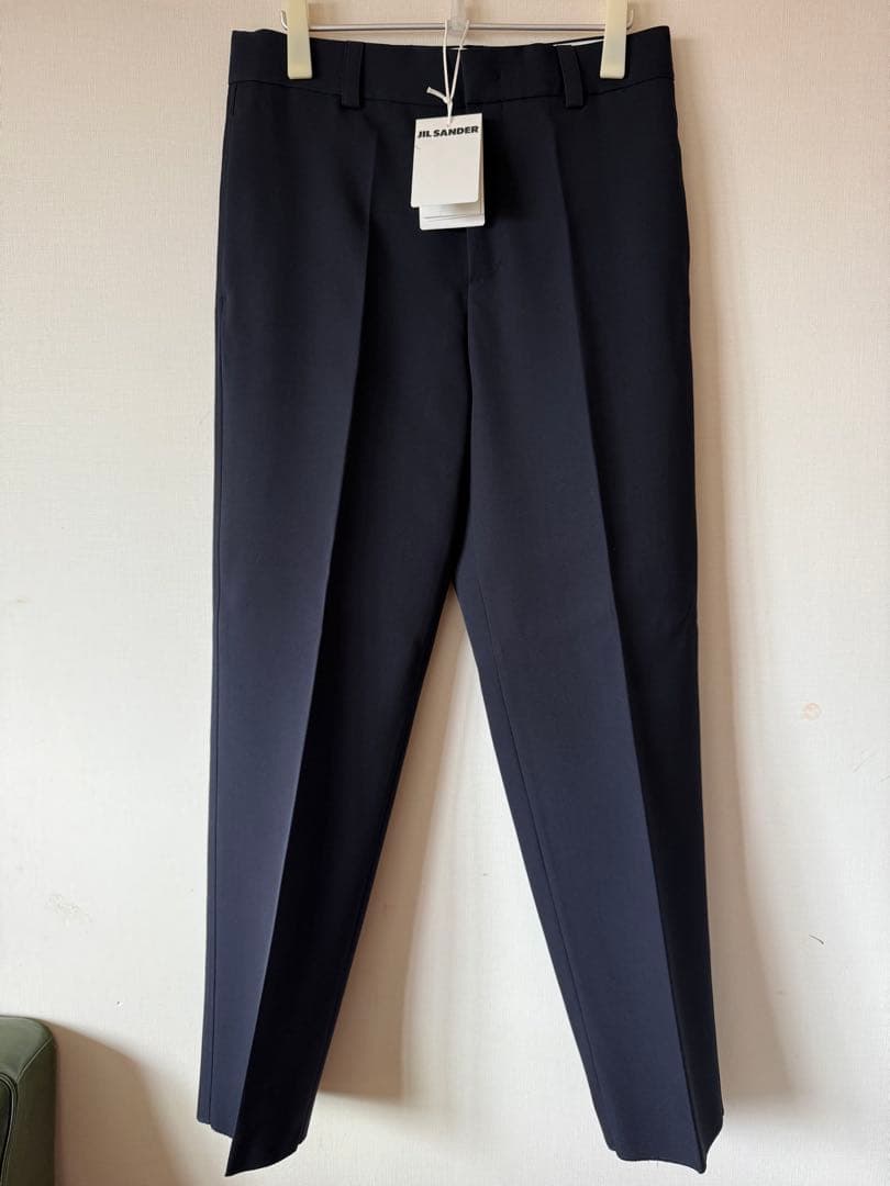 s*4様 【新品未使用ジルサンダーJIL SANDER ネイビースラックス】
