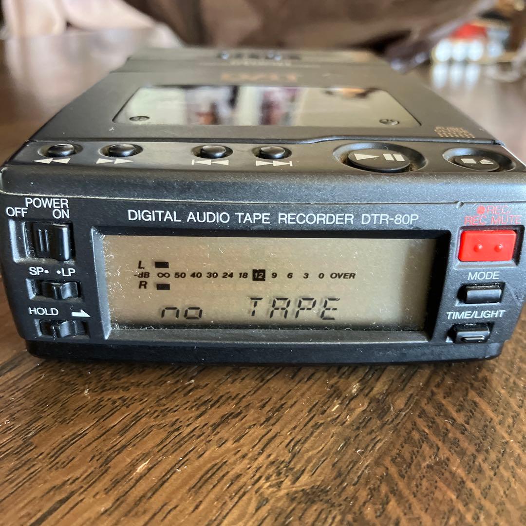 DENON DTR-80P デジタルオーディオテープレコーダー　AP-20デノン