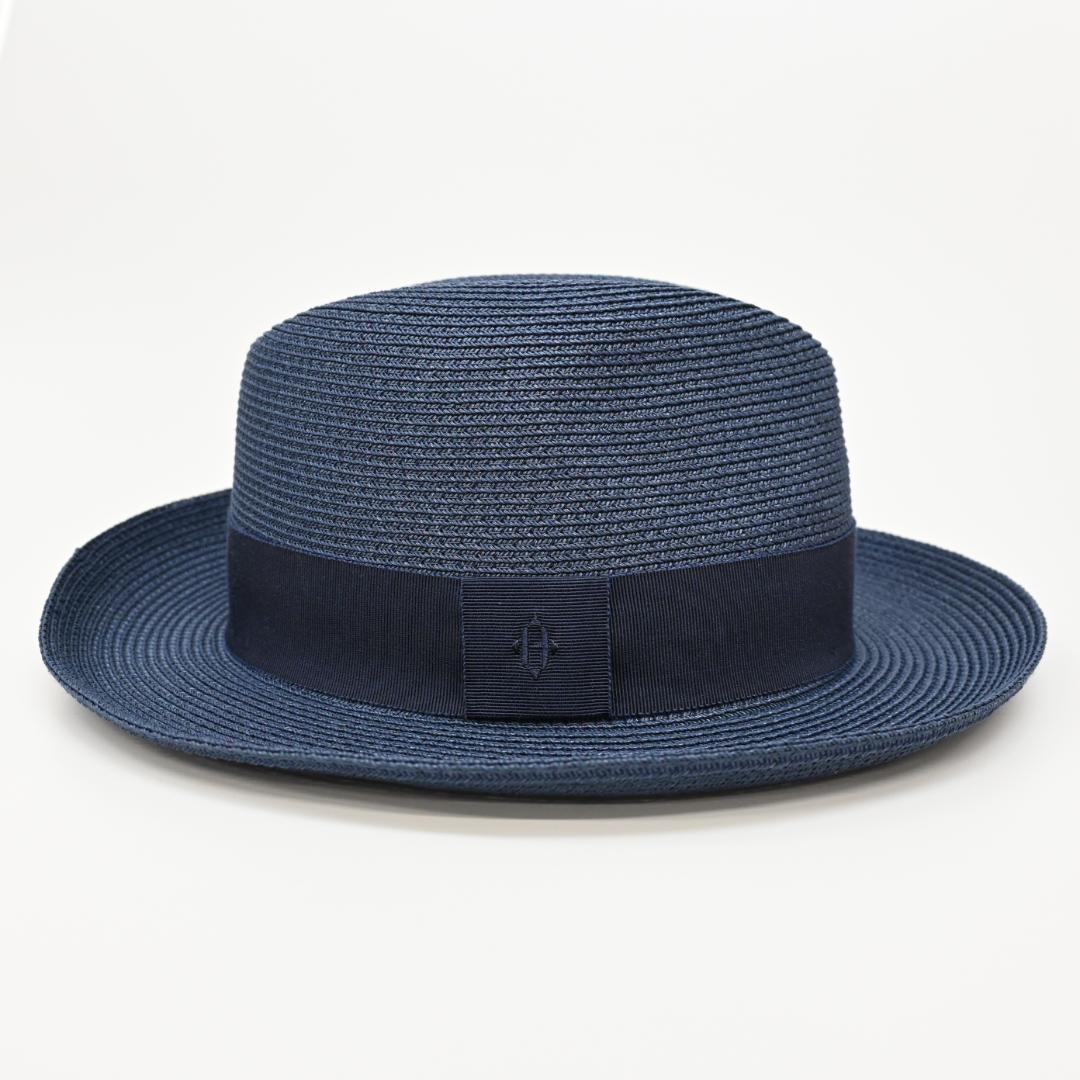 □ ■ 45808★夏 HERMES エルメス 帽子 中折れストローハット