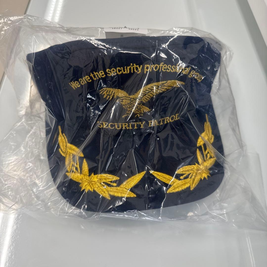 警備員 帽子セキュリティパトロール LL/L/M ネイビー　16個セット