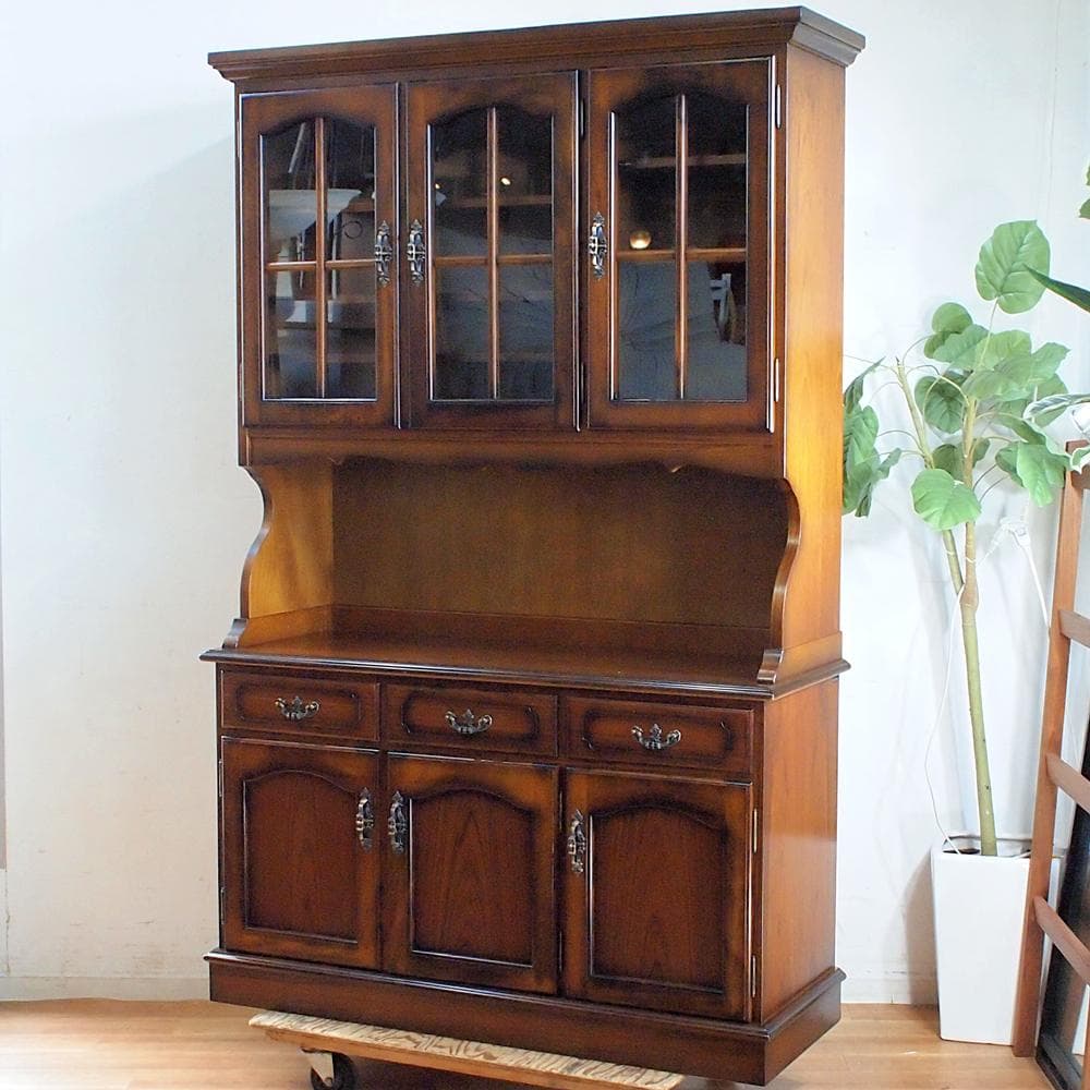 カリモク/karimoku コロニアル カップボード 幅140cm B 食器棚