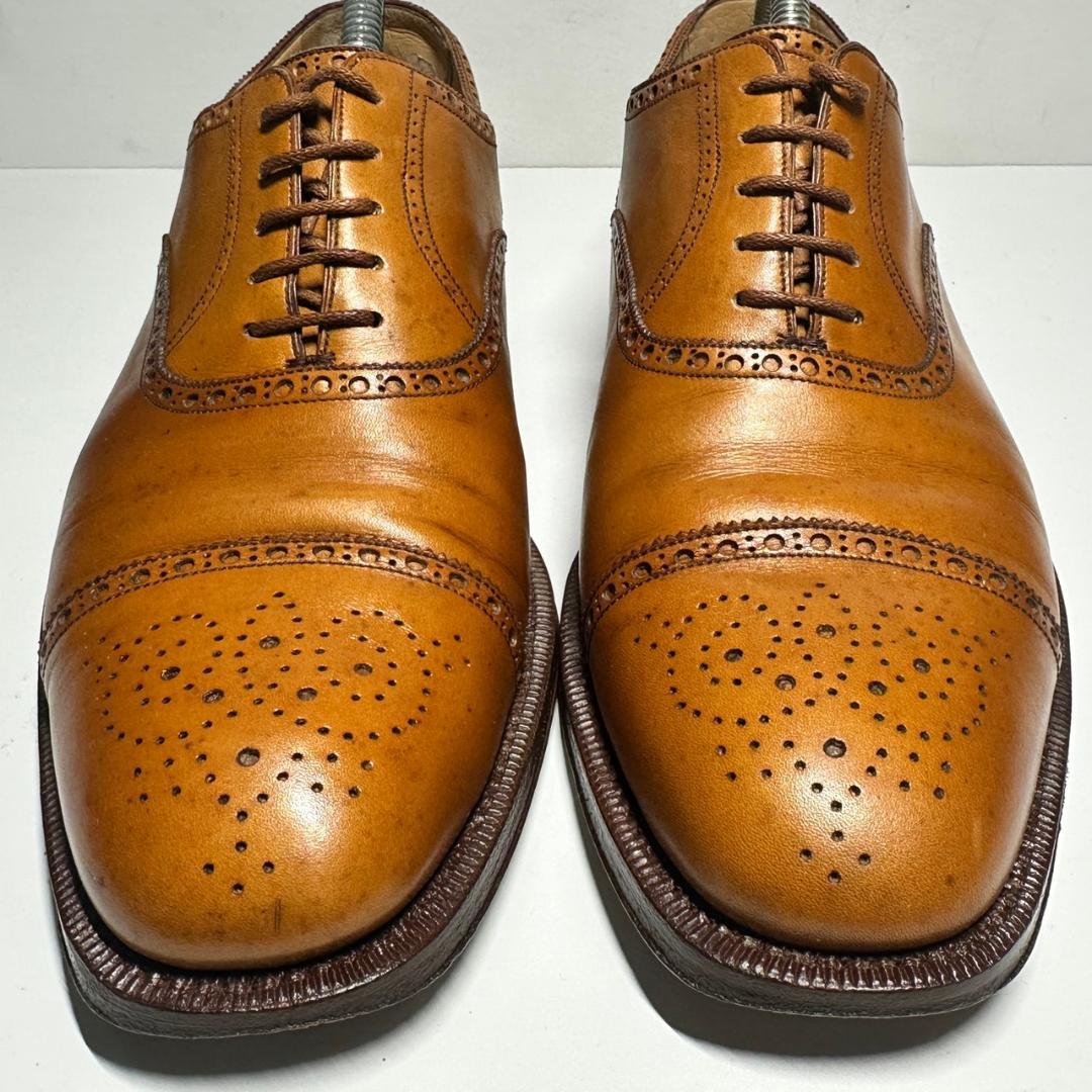 ZINTALA ジンターラ ストレートチップ ブラウン 7.5 ブラウン