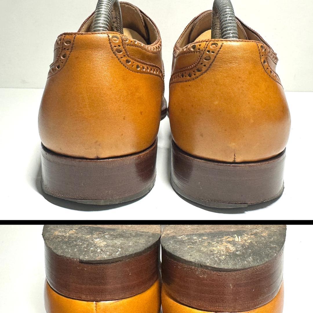 ZINTALA ジンターラ ストレートチップ ブラウン 7.5 ブラウン