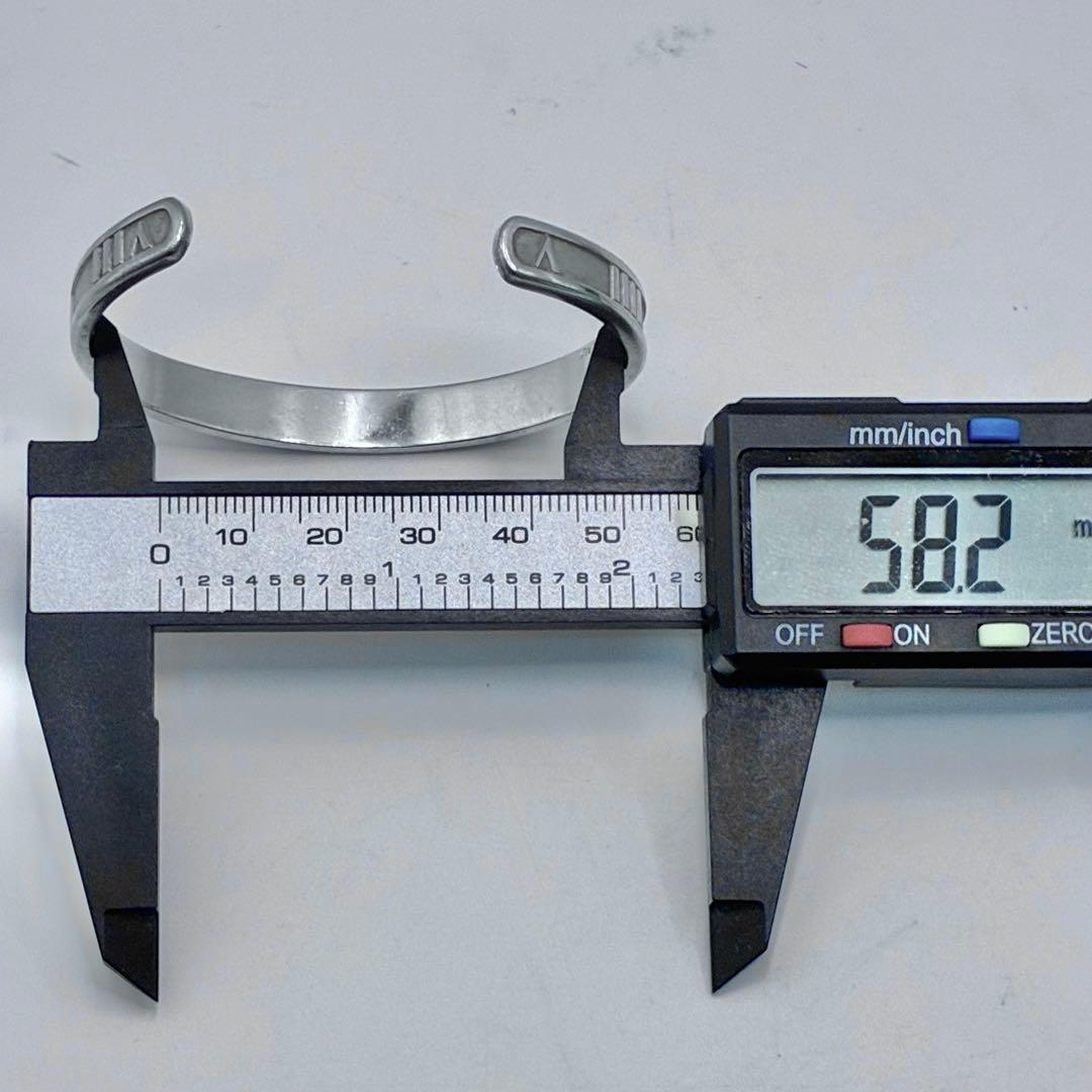 袋付き ティファニー　アトラス　カフ　バングル　ブレスレット　腕周り16.5cm