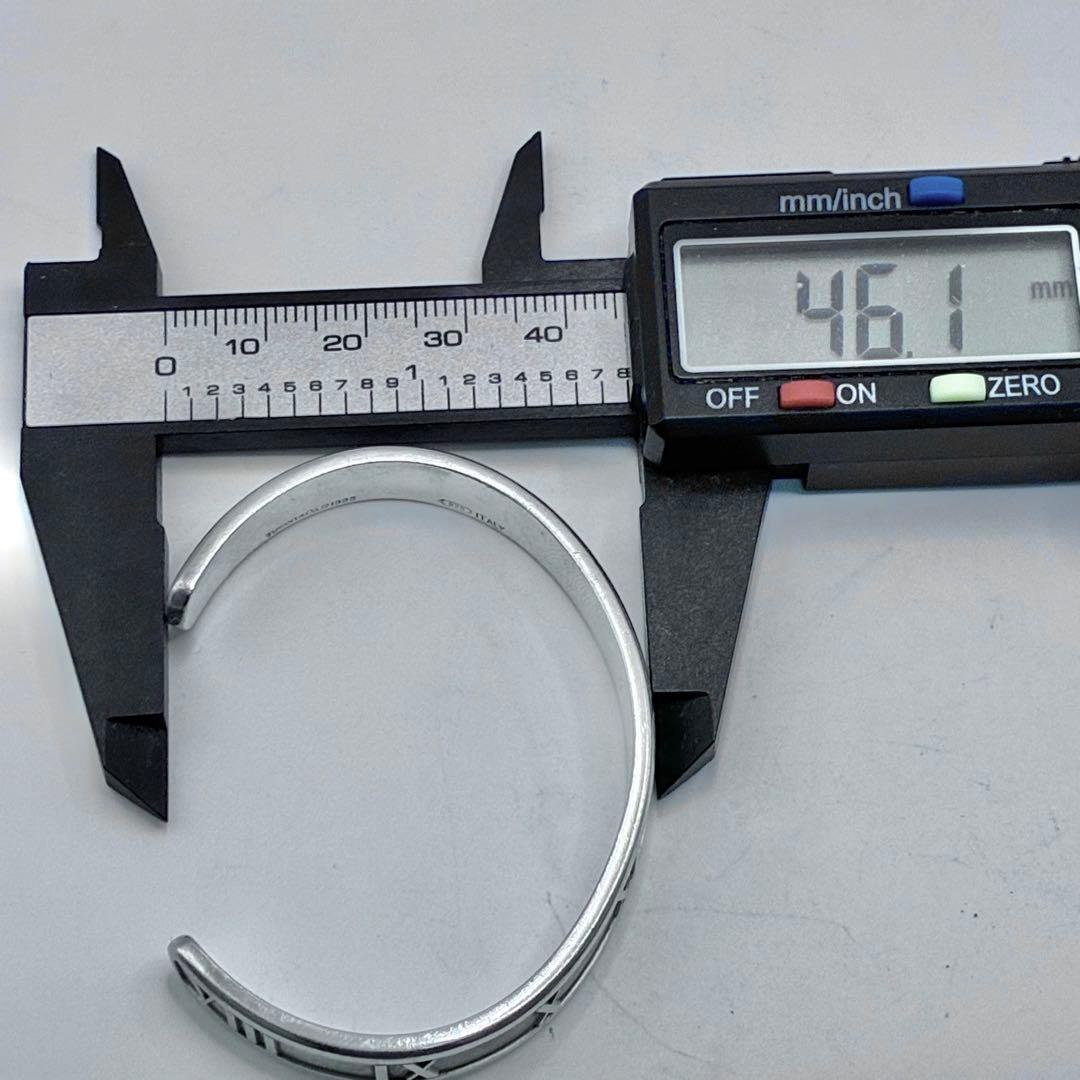 袋付き ティファニー　アトラス　カフ　バングル　ブレスレット　腕周り16.5cm