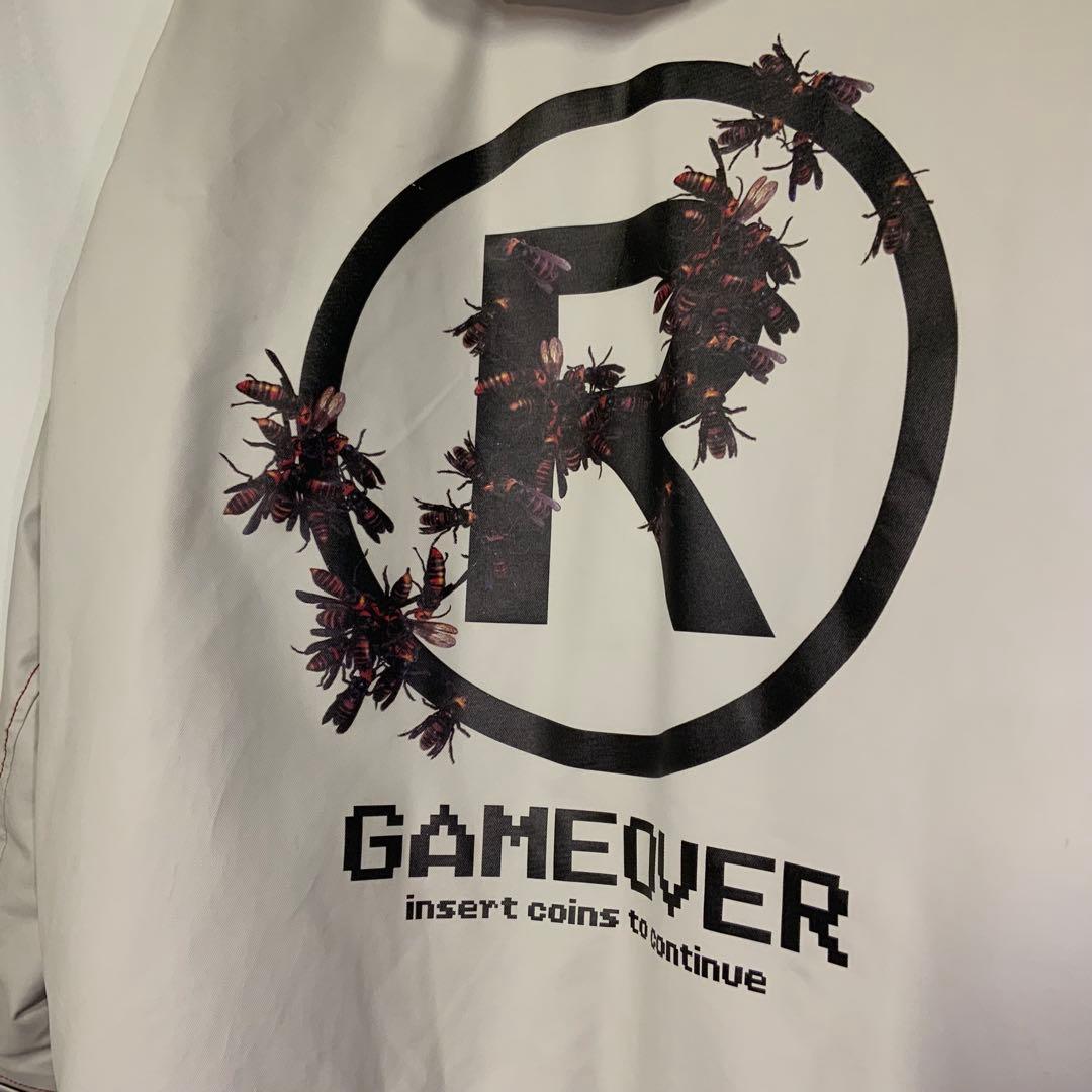 【希少】　shareef モッズコート　蜂ロゴ　グレー系