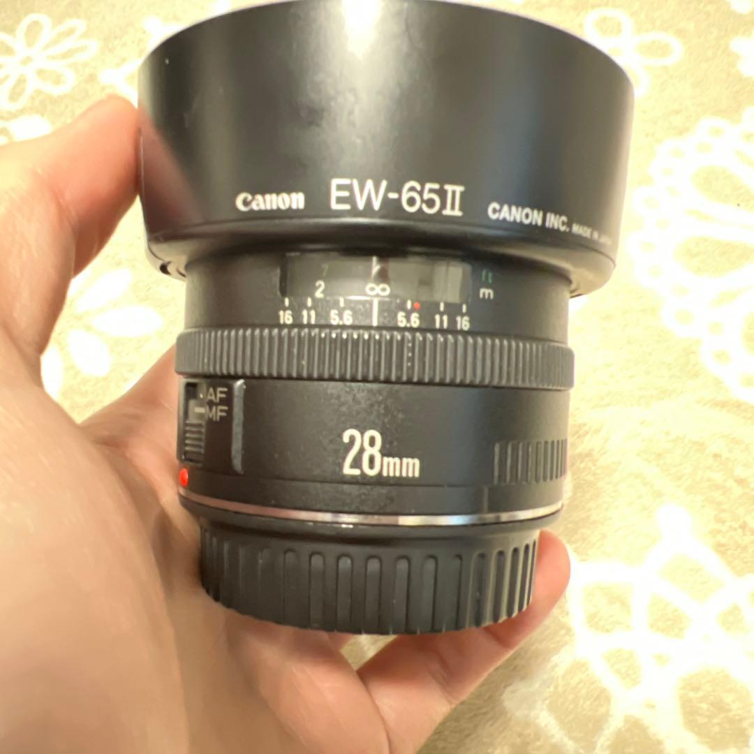 Canon EF 28mm f/2.8 単焦点レンズ 2006年、宇都宮産