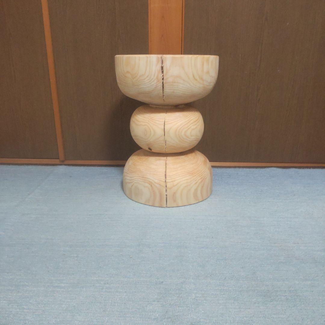 hasuさん専用檜丸太椅子 スツール