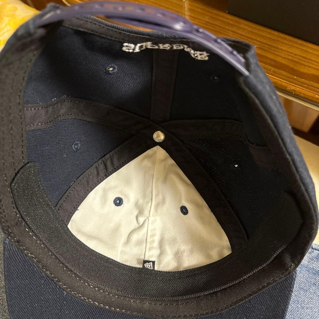 SUPREME ネイビー キャップ
