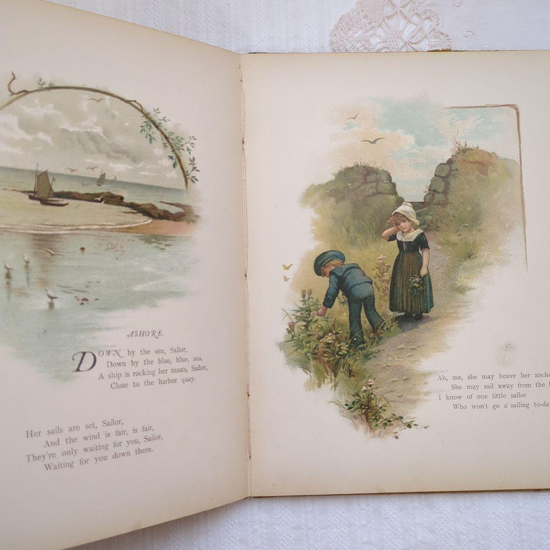 超稀少 1888年 アーネストニスター ハリエットベネット絵本 ヴィクトリアン