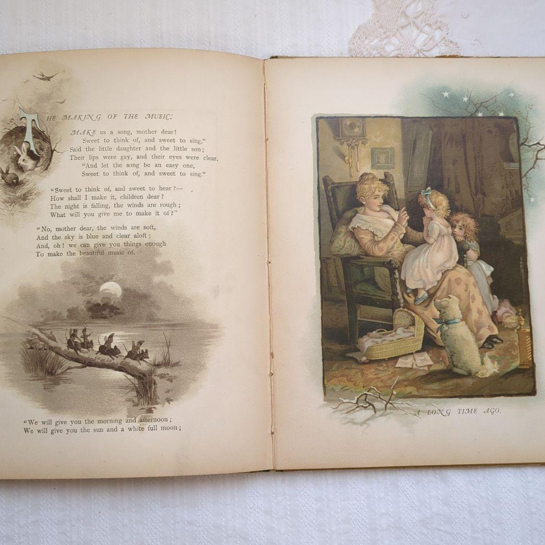 超稀少 1888年 アーネストニスター ハリエットベネット絵本 ヴィクトリアン