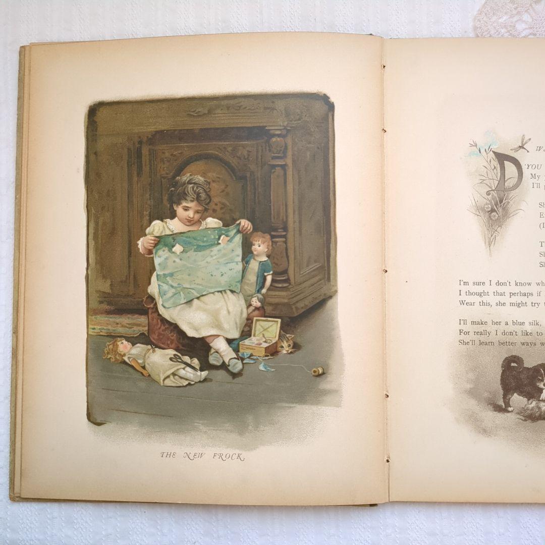 超稀少 1888年 アーネストニスター ハリエットベネット絵本 ヴィクトリアン