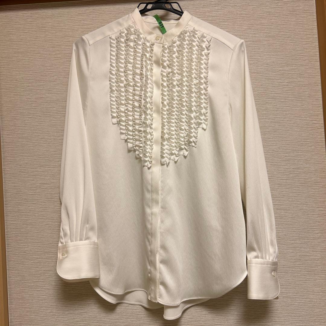 Demi-Luxe BEAMS デミルクスビームス フリルブラウス