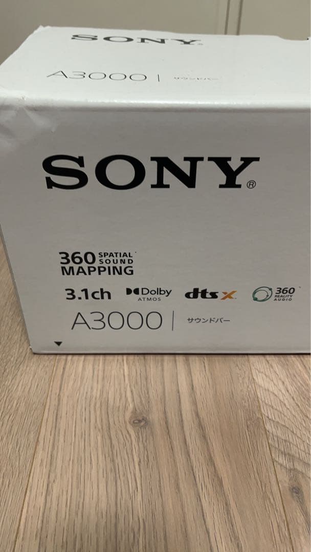 新品未使用　SONY A3000 サウンドバー