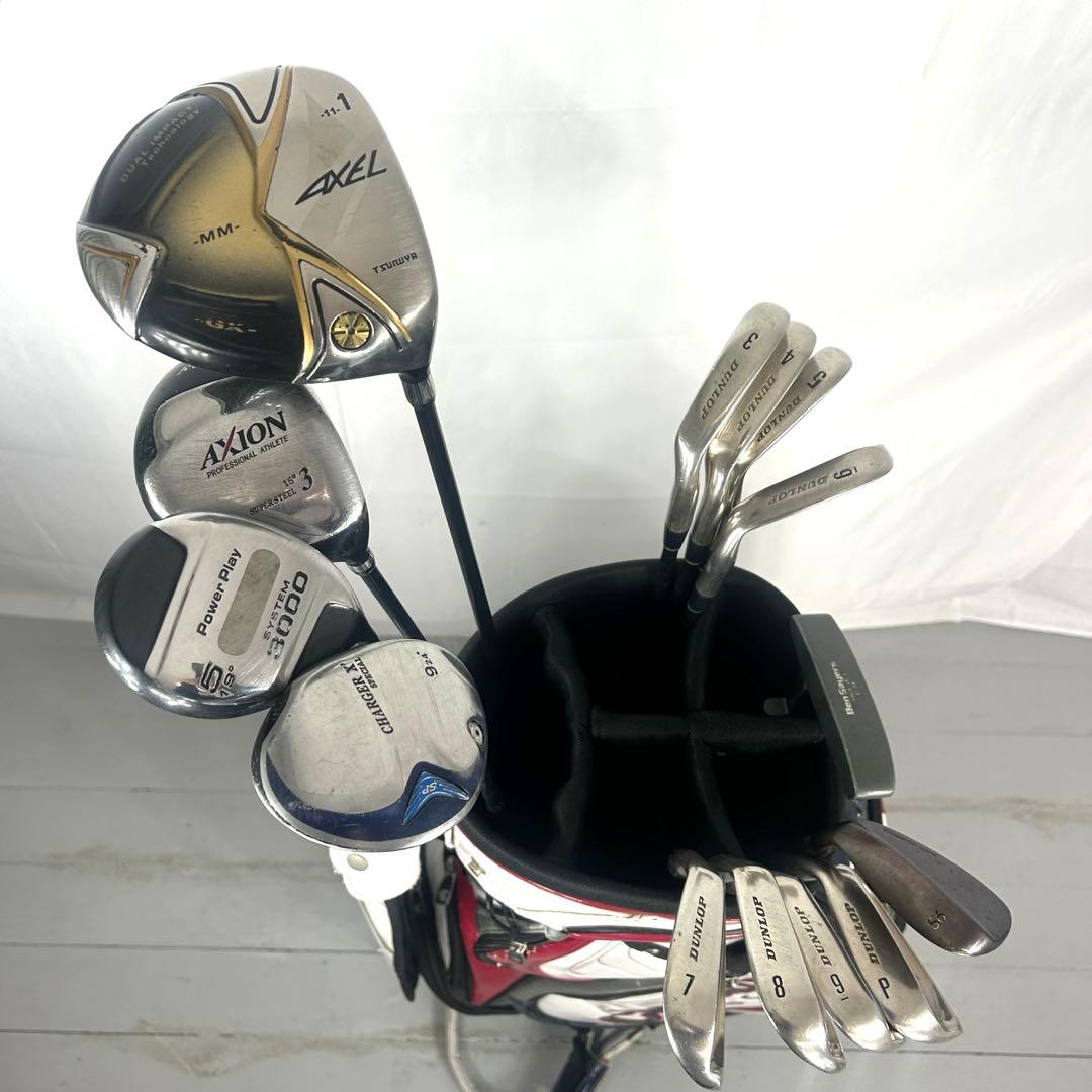 本格派　メンズゴルフクラブ　14本　フルセット お試しセット　ゴルフセット