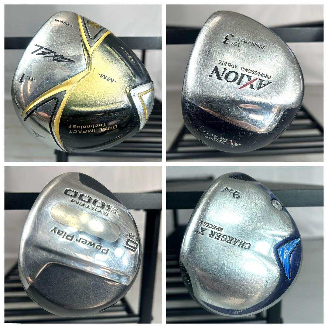 本格派　メンズゴルフクラブ　14本　フルセット お試しセット　ゴルフセット