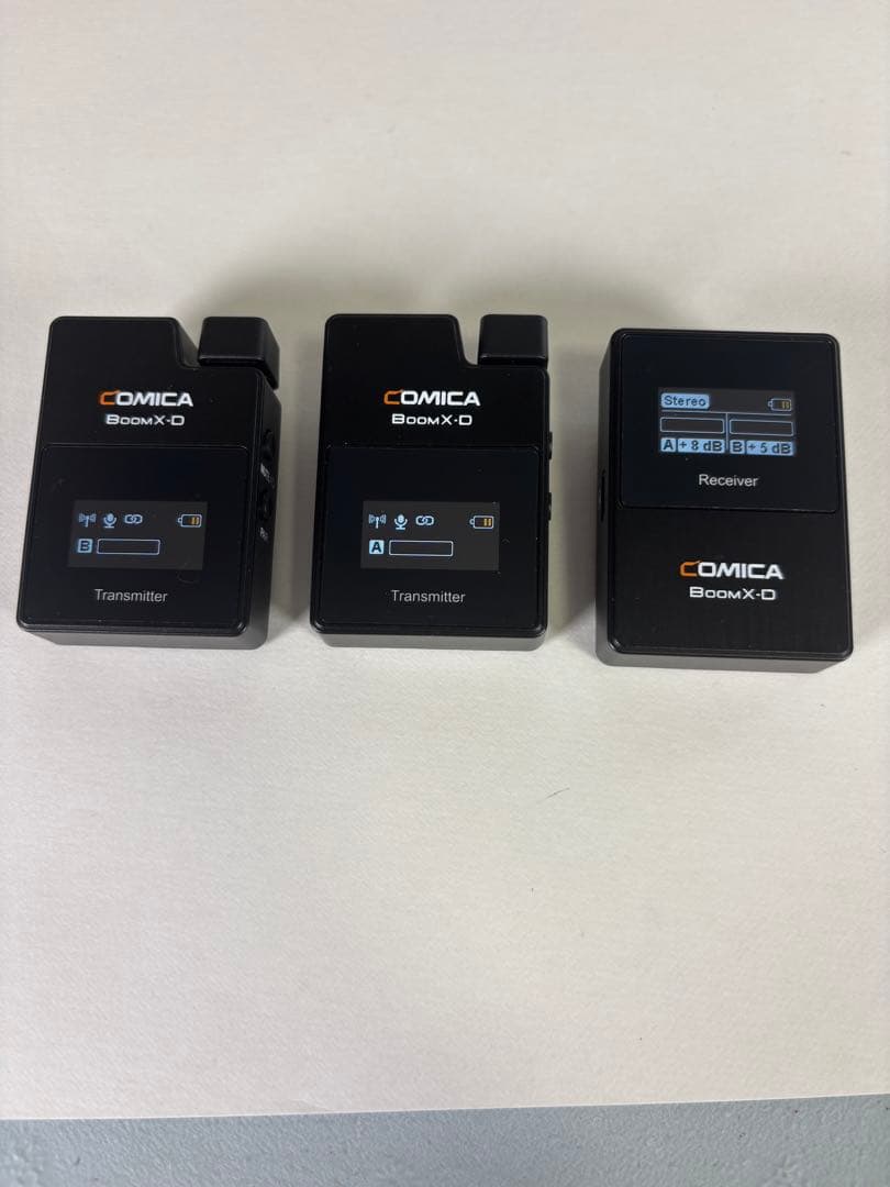 COMICA BoomX-D2 ワイヤレスピンマイクシステム