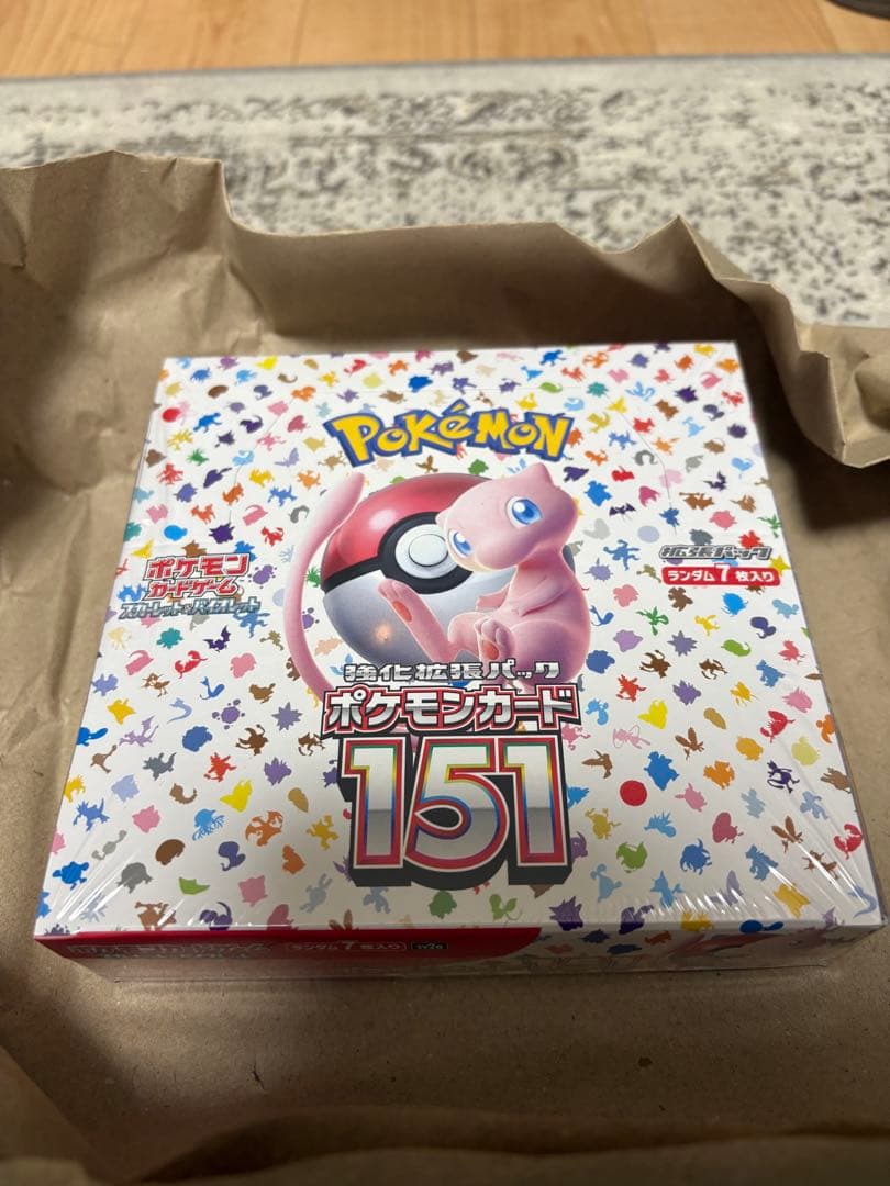 T*n様 ポケモンカード151ボックス シュリンク、納品書付き