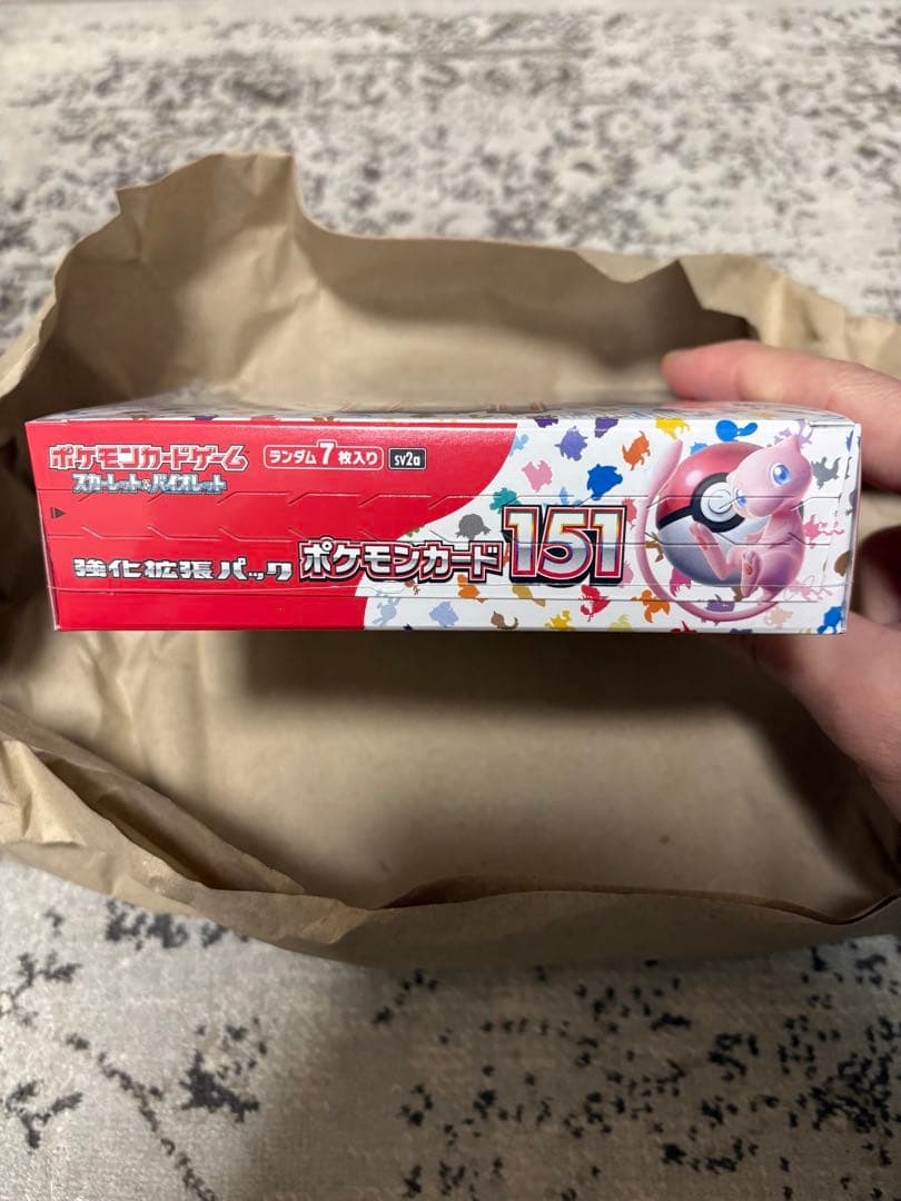 T*n様 ポケモンカード151ボックス シュリンク、納品書付き