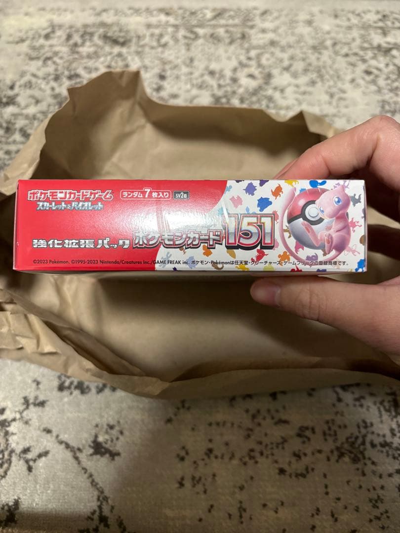 T*n様 ポケモンカード151ボックス シュリンク、納品書付き