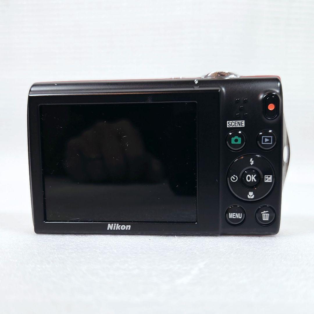 【美品】Nikon ニコン デジカメ COOLPIX S5100 レッド