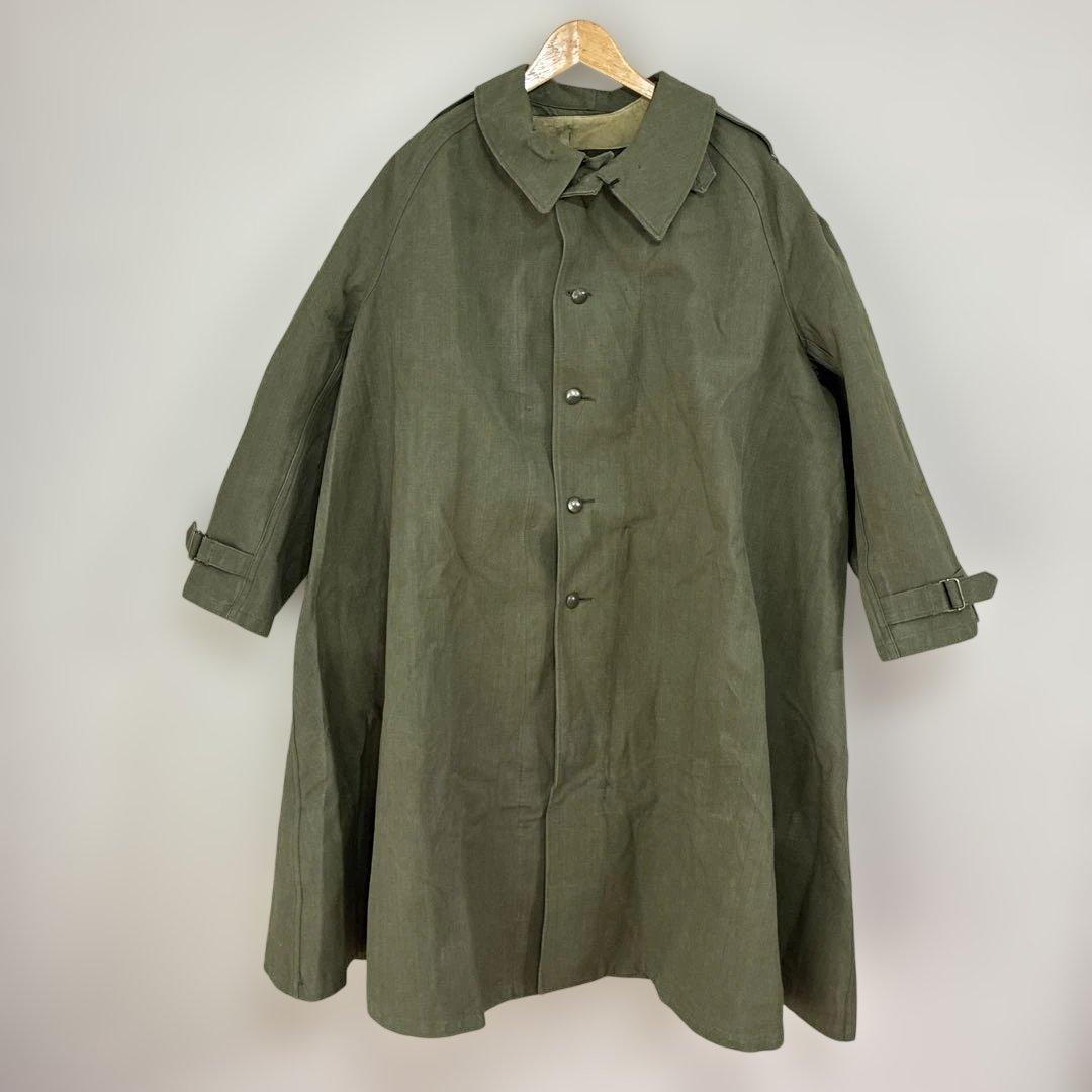 モーターサイクルコート　フランス軍　M35 ライナー付！50s 程度良好